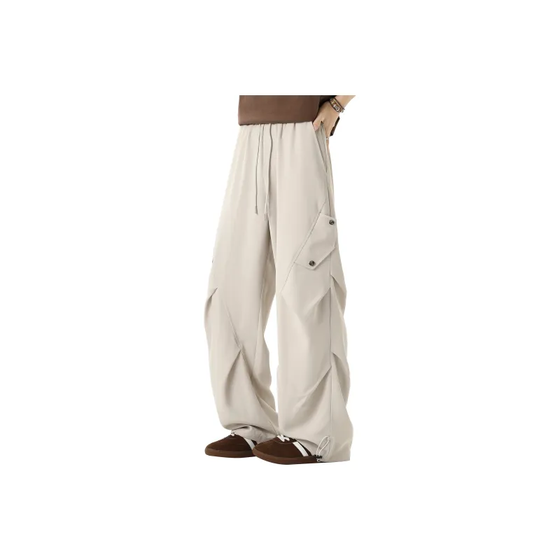MARK WAFFLE Knitted Sweatpants Unisex-14