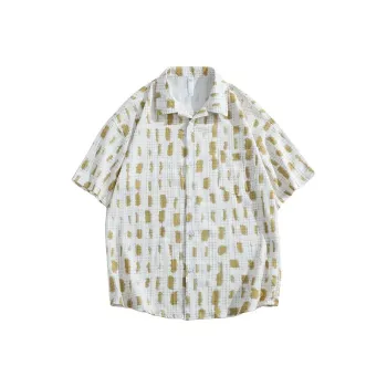 DABAISHA Shirt Men's Florida Apricot