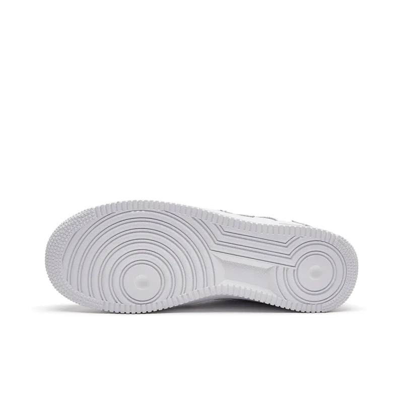 VOIT Coverage Slip Resistant And Abrasion Resistant Low Top Skateboard Shoes Unisex White-6