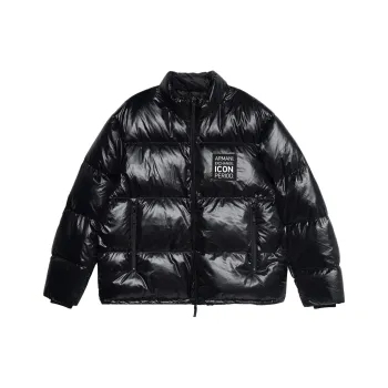 ARMANI EXCHANGE Logo patch Padded Jacket