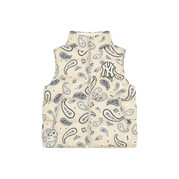 MLB New York Yankees Down Jackets Unisex Beige Yellow