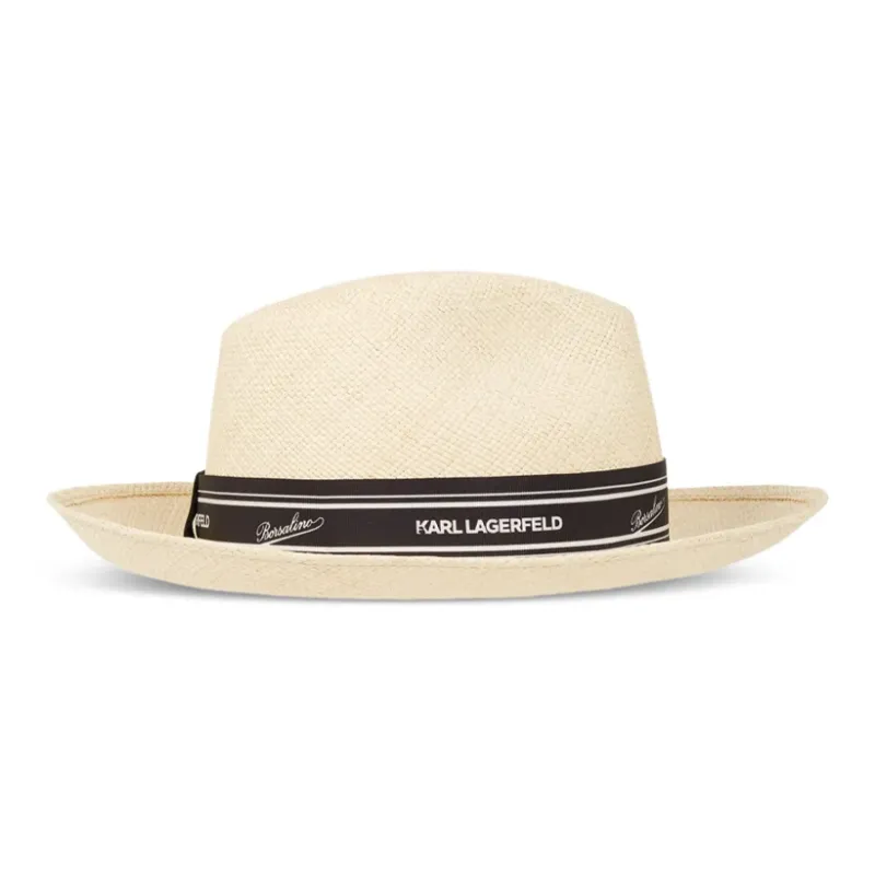 KARL LAGERFELD / Karl Lagerfeld Jeans X Borsalino Panama Hat-2