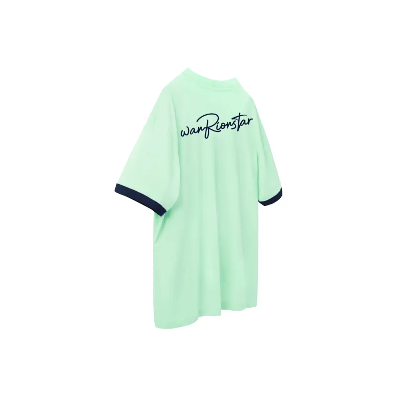 Warrior T Shirt Unisex White & Black-14