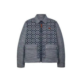COACH Jackets Men Gray