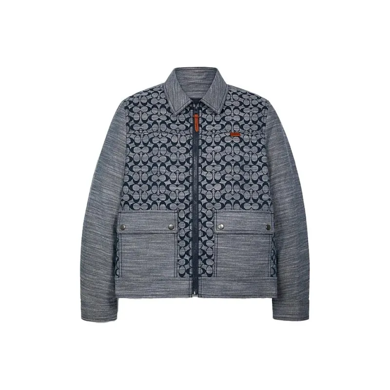 COACH Jackets Men Gray-0
