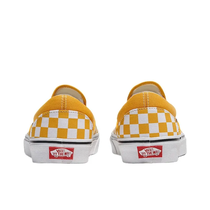 Slip On Classic Vans 'Color Theory Checkerboard Golden Glow'-3