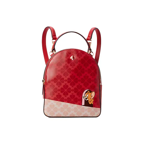 Kate Spade Litchi Grain Leather Portable Crossbody Bag Shoulder Bag Womens Red