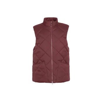BARBOUR Lindale Gilet Vest Men's Burgundy