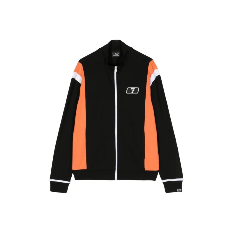 EMPORIO ARMANI EA7 Jackets Coats Men's Black-0