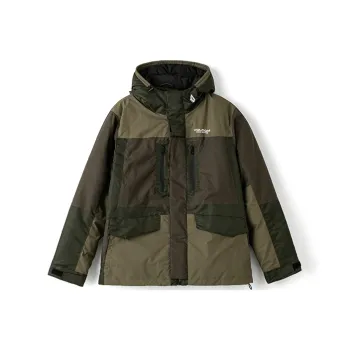 VOLCOM Down Jacket Unisex Olive Green
