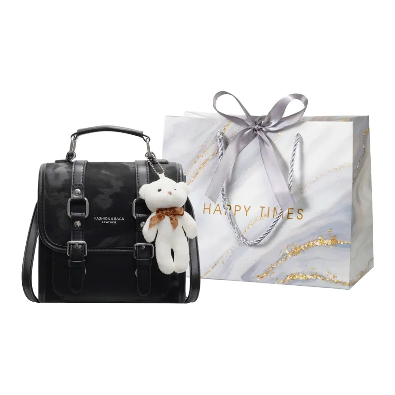 Miss Angel PU Crossbody Bag Women's Multicolor-12