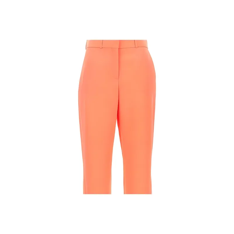 BALMAIN Split Hem High Waist Trousers-2