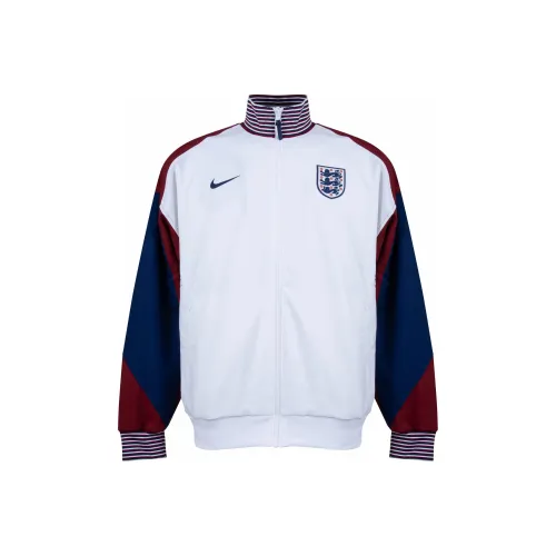 Nike Dri FIT Soccer Jacket Jackets Coats Men's White