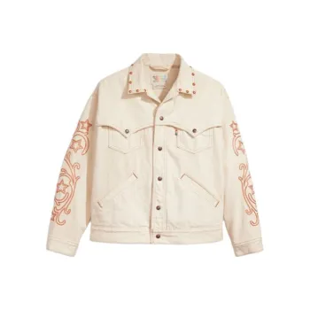 Levi's Pride Collection Denim Jacket Men's White
