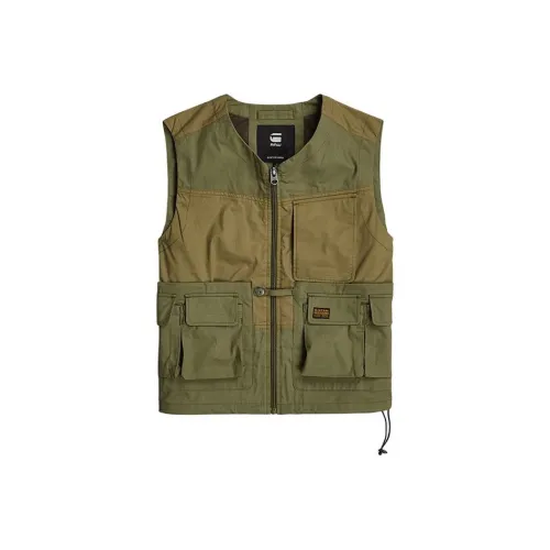 G STAR RAW Vest Men's Sage Green