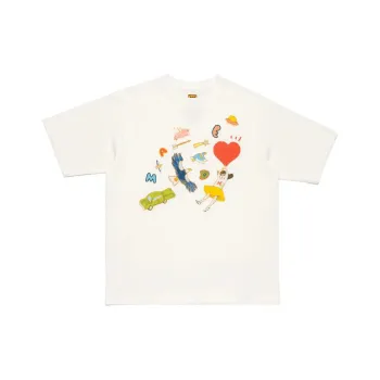 HUMAN MADE KEIKO SOOTOME Collaboration T Shirts Unisex White