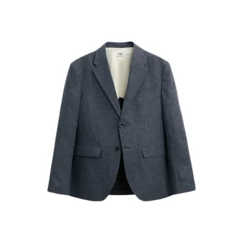 ZARA Business Suits Men Blue