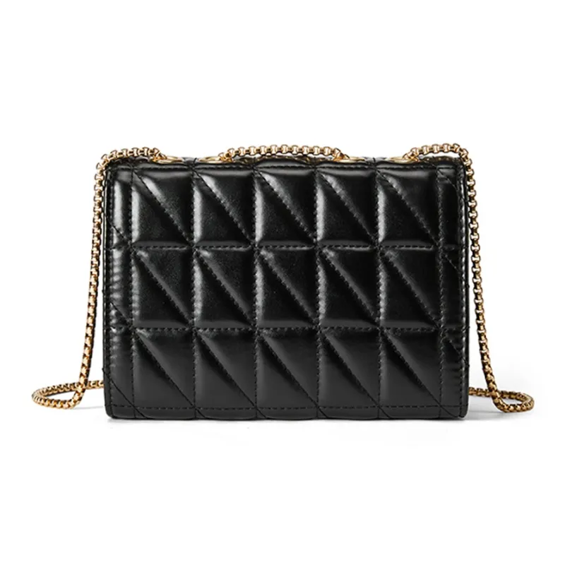 ST&SAT Synthetic Leather Shoulder Bag, Crossbody Bag, Handbag Women's Black/White-2