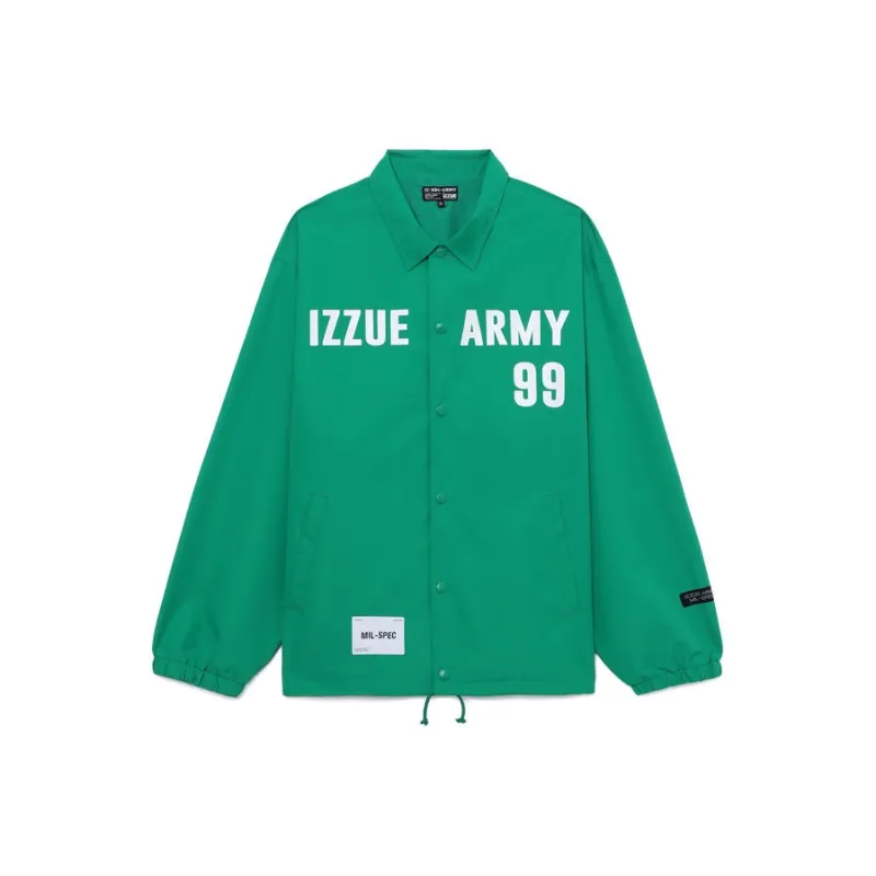 Izzue Logo print Jacket-10