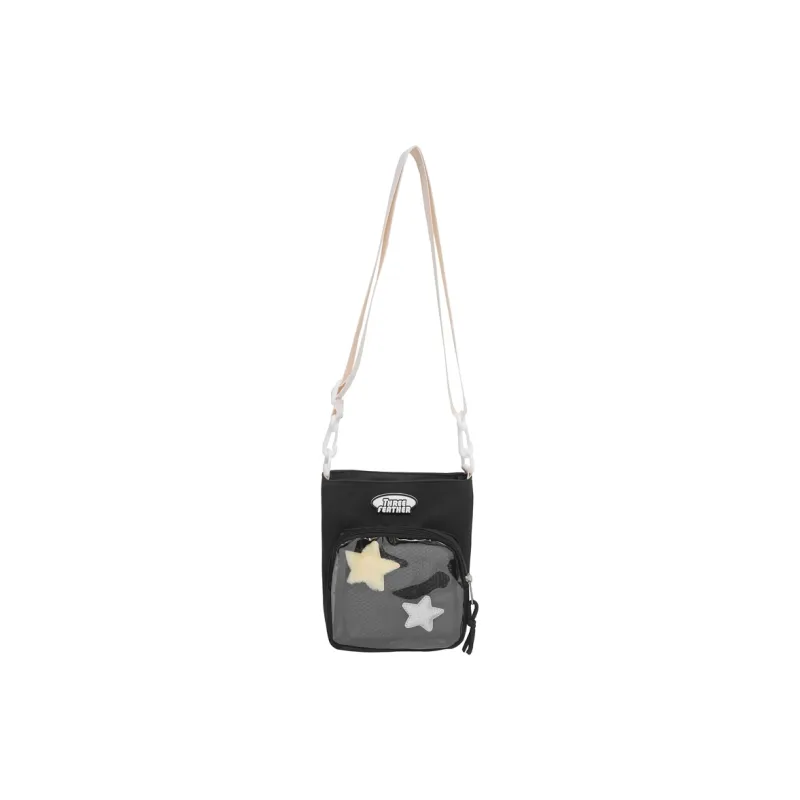 OUZIHUANG Nylon Crossbody Bag Regular Women's Black/White/Light Pink/Light Green/Light Yellow/Light Blue-0