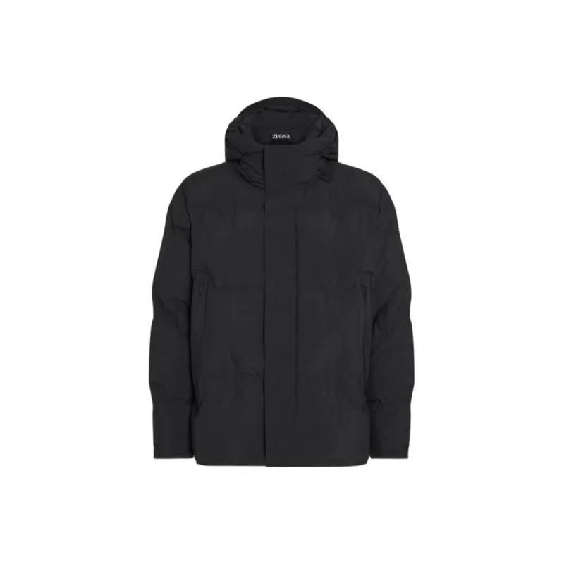 Ermenegildo Zegna Hooded Down Jacket-0