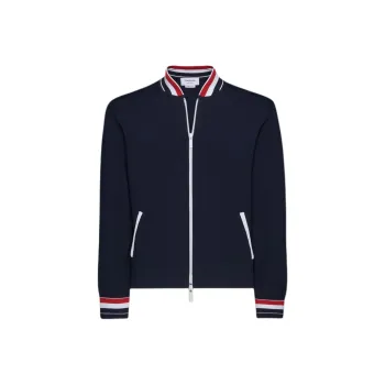 THOM BROWNE RWB stripe Bomber Jacket