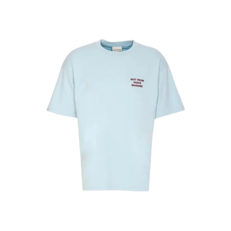 DROLE DE MONSIEUR Slogan print T shirt-0