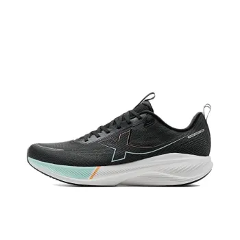 XTEP Abrasion Resistant Cushioning Low Top Training Running Shoes Men's Black