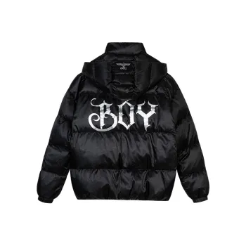 Boy London Down Jacket Winter Unisex Black