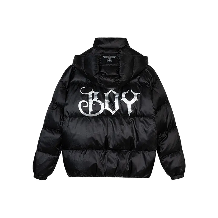 Boy London Down Jacket Winter Unisex Black-0
