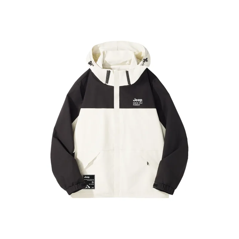 Jeep Windbreaker Jacket Trench Coat Unisex-7