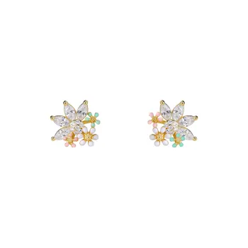 GIFT&CO 999 Fine Silver Stud Earrings Women's