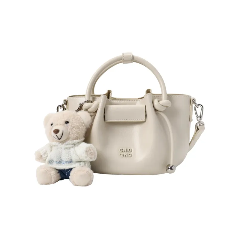 PAYOT Microfiber Synthetic Leather Handbag Regular Women's White-0