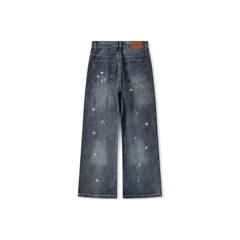 Michael Rock Jeans Unisex Blue-1
