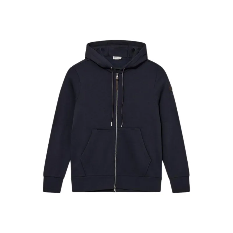 Moncler Logo appliqué Zipped Hoodie-0
