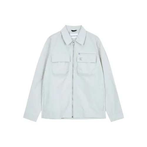 calvin Wallet KLEIN Jackets Coats Men's White