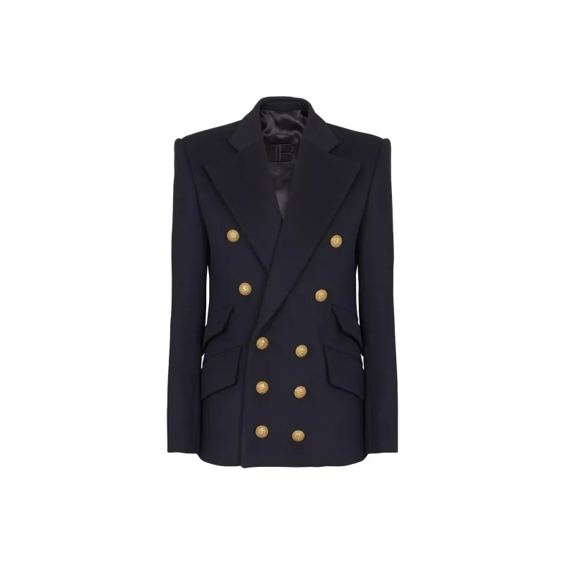 BALMAIN Business Suit Unisex Marine Blue-0