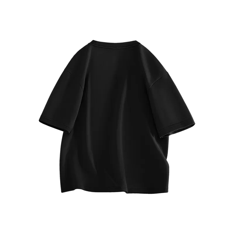 Cotton Gene Drop Shoulder Sleeve T Shirt Unisex-4