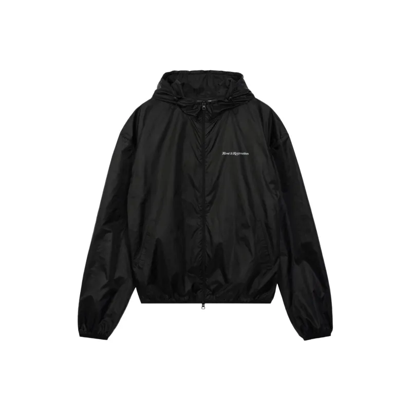 Rest&Recreation WINDBREAKER JACKET Jackets & Coats Unisex BLACK/Black-0