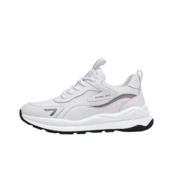 A Fairy Tale Of A Pair Of Shoes Breathable Moisture Wicking Height Increasing Low Top Casual Shoes Men's White