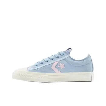 Converse Star Player 76 Anti Slip Wear Resistant Low Top Skateboard Shoes Unisex Blue