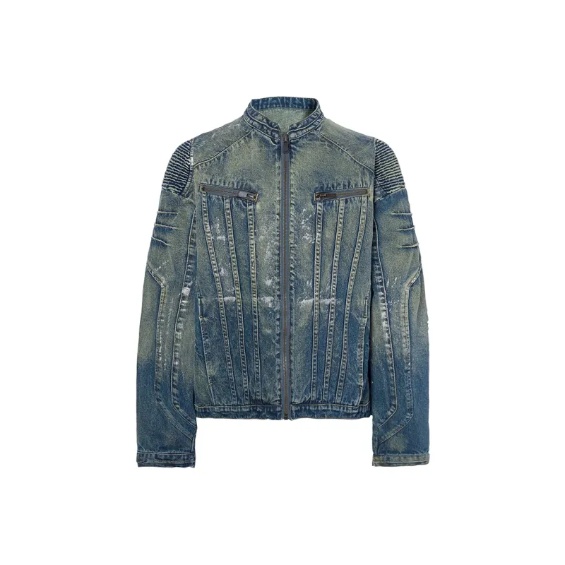 ROCAWEAR Denim Jacket Unisex Blue-0