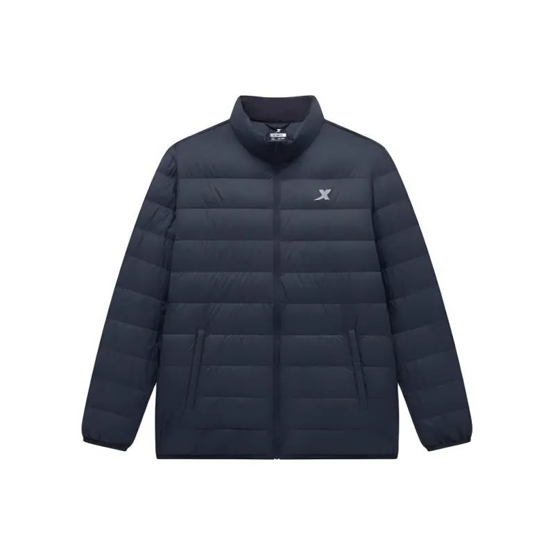 XTEP Down Jacket Men's Deca Blue-0