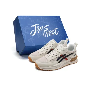 JEANSWEST Trendy Design In The New Era Abrasion Resistant Low Top Casual Shoes Brown
