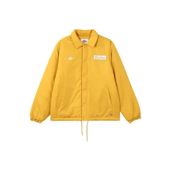 Dickies Puffer Jacket Winter Men's Ginger Yellow
