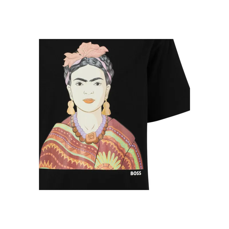 HUGO BOSS HUGO BOSS X Frida Kahlo SS23 T Shirt Unisex Black-2