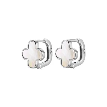 Daisy Dream 999 Fine Silver Earrings Women's