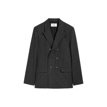 AMIPARIS Double breasted Wool Blazer