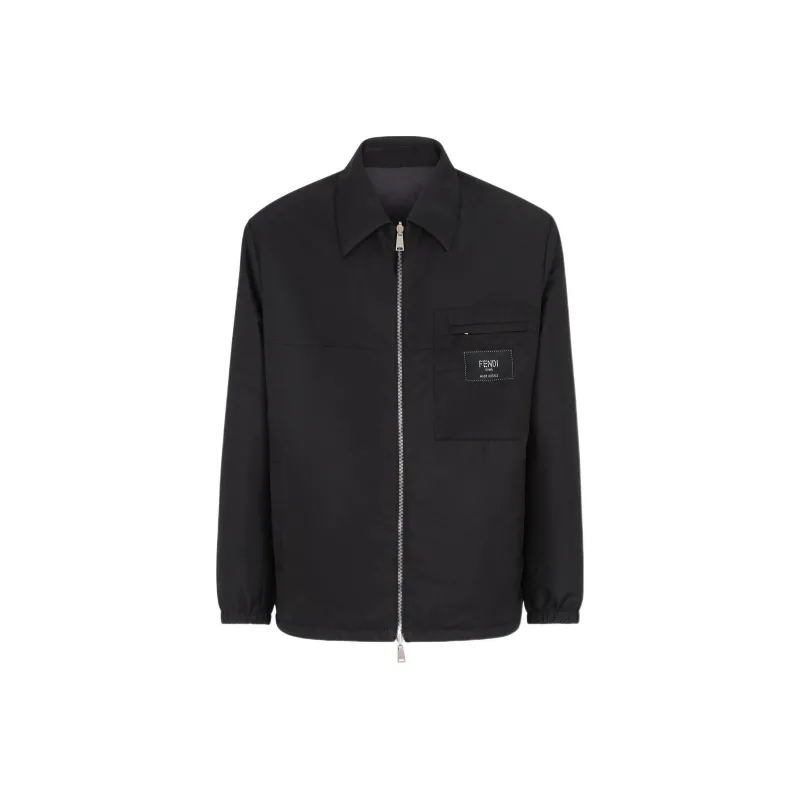 FENDI SS22 Puffer Jacket Men's Black-0