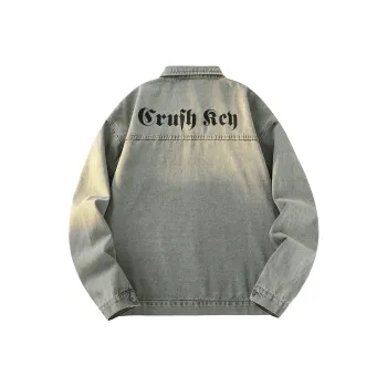 CRUSH KEY Denim Jackets & Coats Unisex